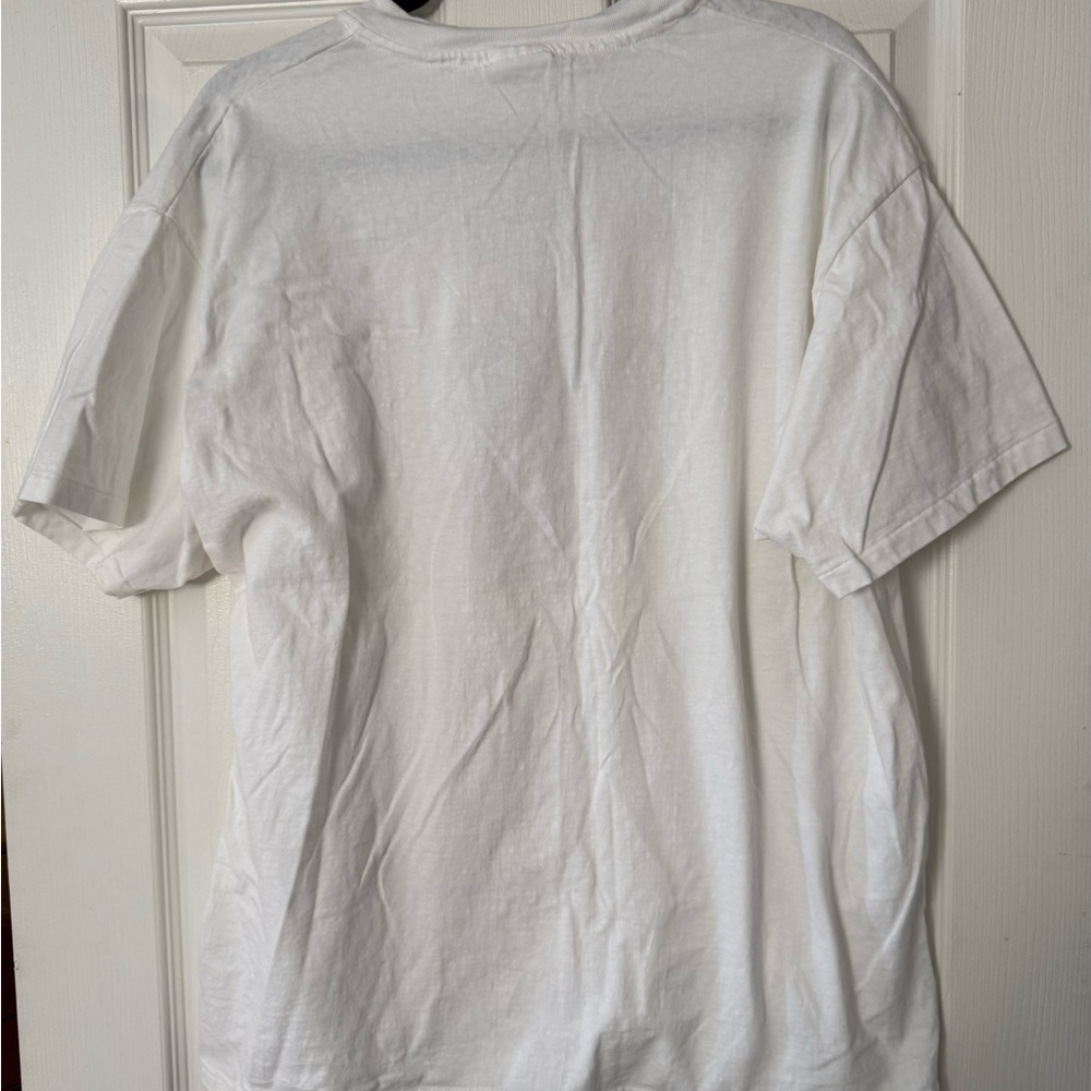 Vintage 90s Roy Rogers Happy Trails Chocolate Men’s Single Stitch White Tee - Picture 4 of 4